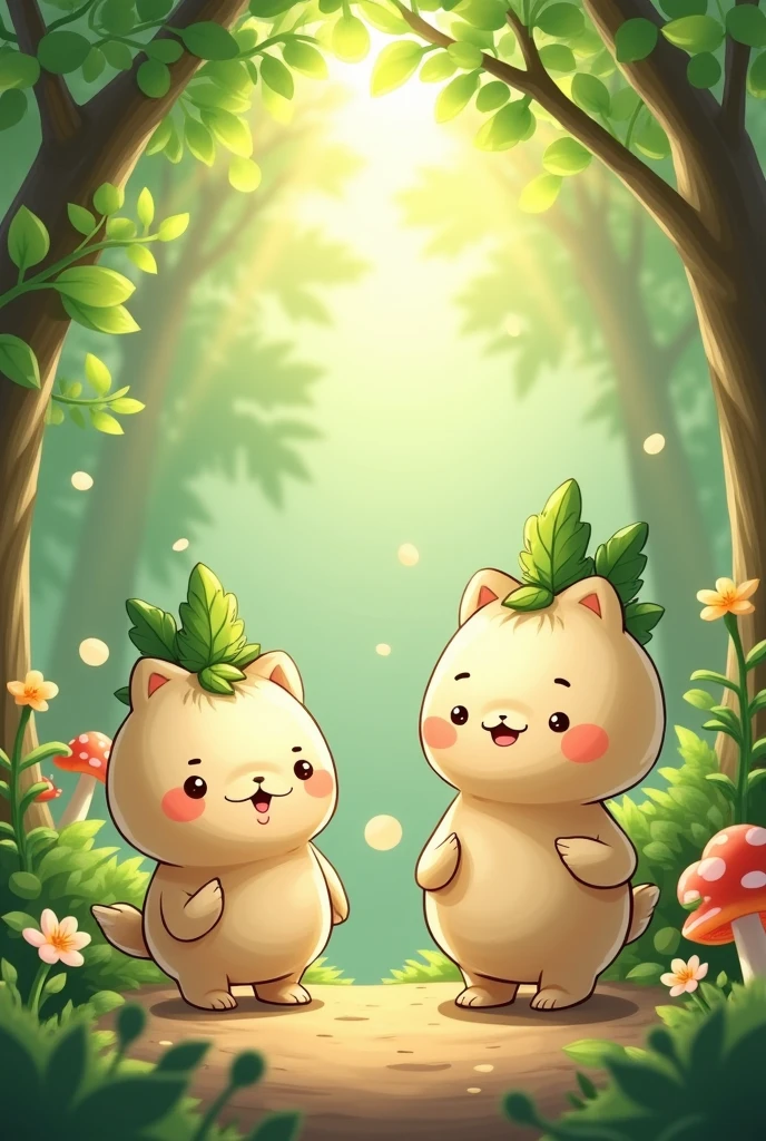 Camphor cute Mascots