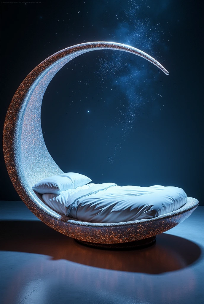 A cosmic bowl shape bed