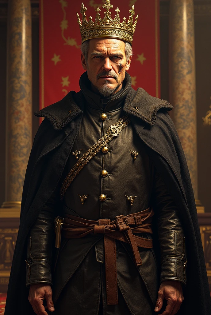 Tyrion Lannister from Game of Thrones with King's crown
