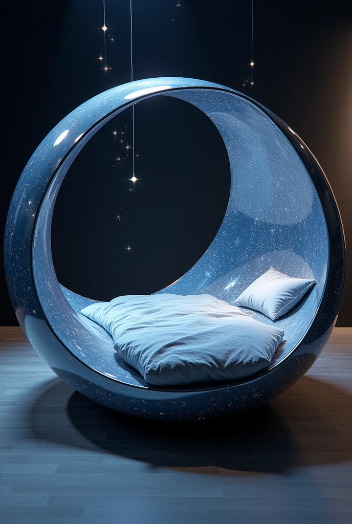 A cosmic bowl shape bed