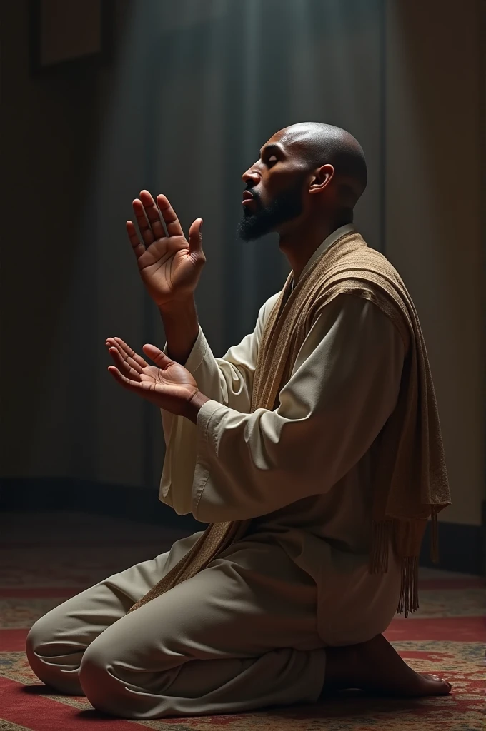 kobe Bryant doing shalat 