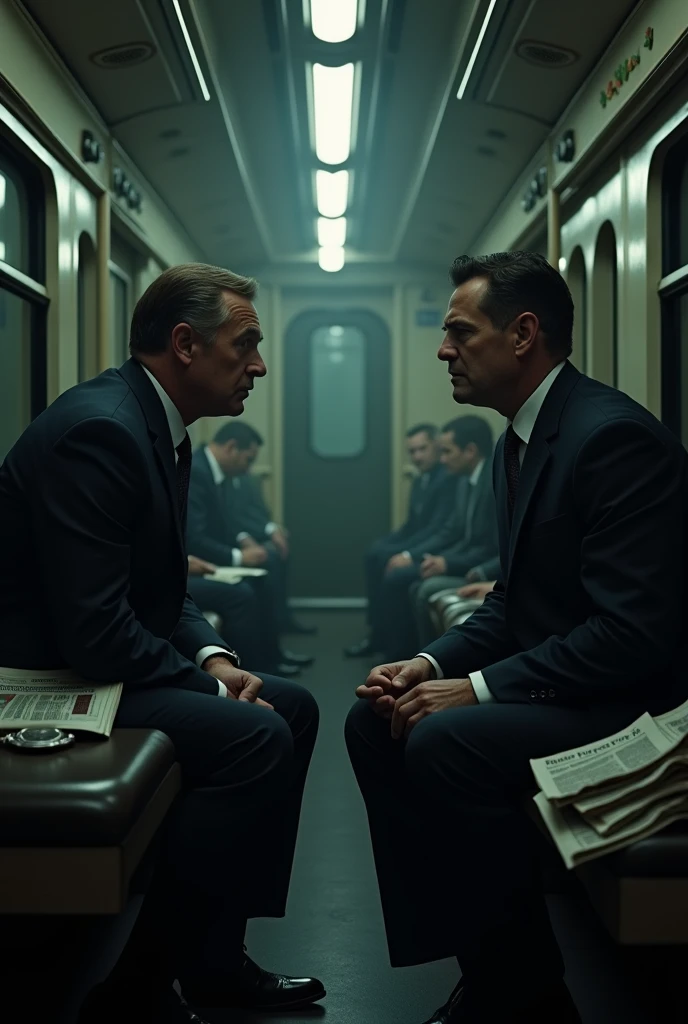 Alibi between train passengers