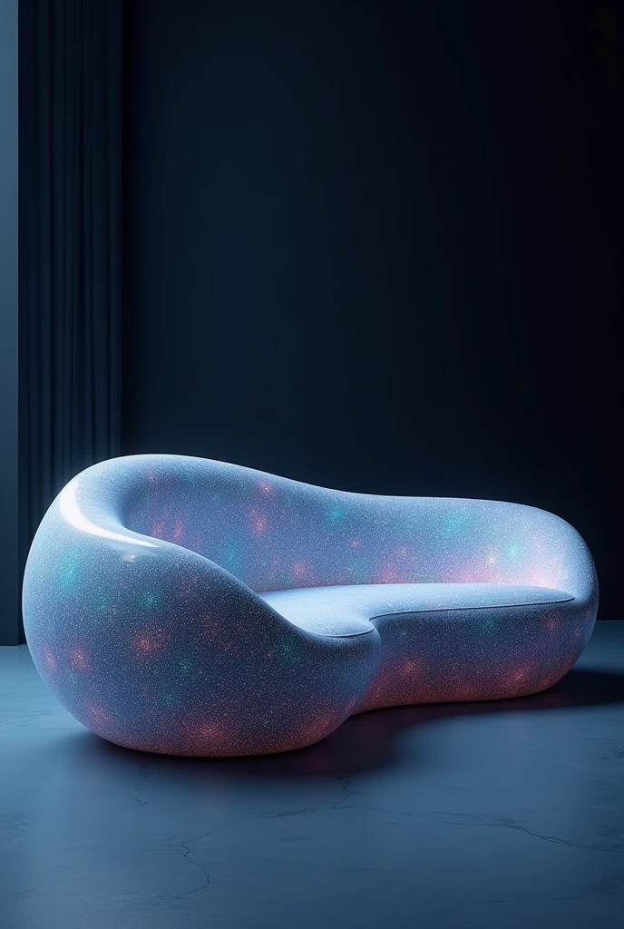A cosmic bowl shape sofa