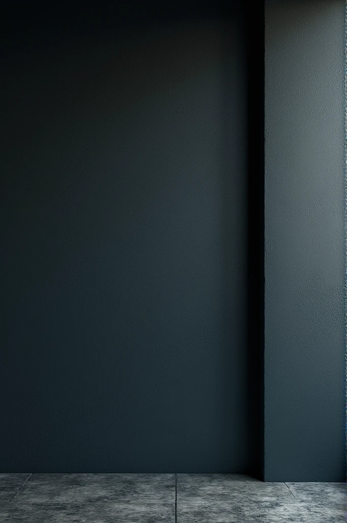 A wall ith dark colour