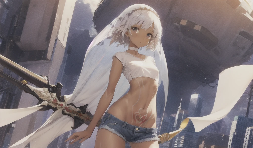 anime, garota, chifres, chifres, chifres, chifres, chifres, chifres, chifres, chifres, chifres, chifres, chifres, chifres, chifres, chifres,, Illya Kuvshinov, Estilo Ilya Kuvshinov, Ilya Kuvshinov. 4 mil, Por Ilya Kuvshinov, Estilo de arte : Ilya Kuvshinov, best quality, 4k rosto belo, detalhes girl.
