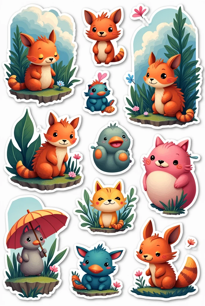 Beautiful stickers