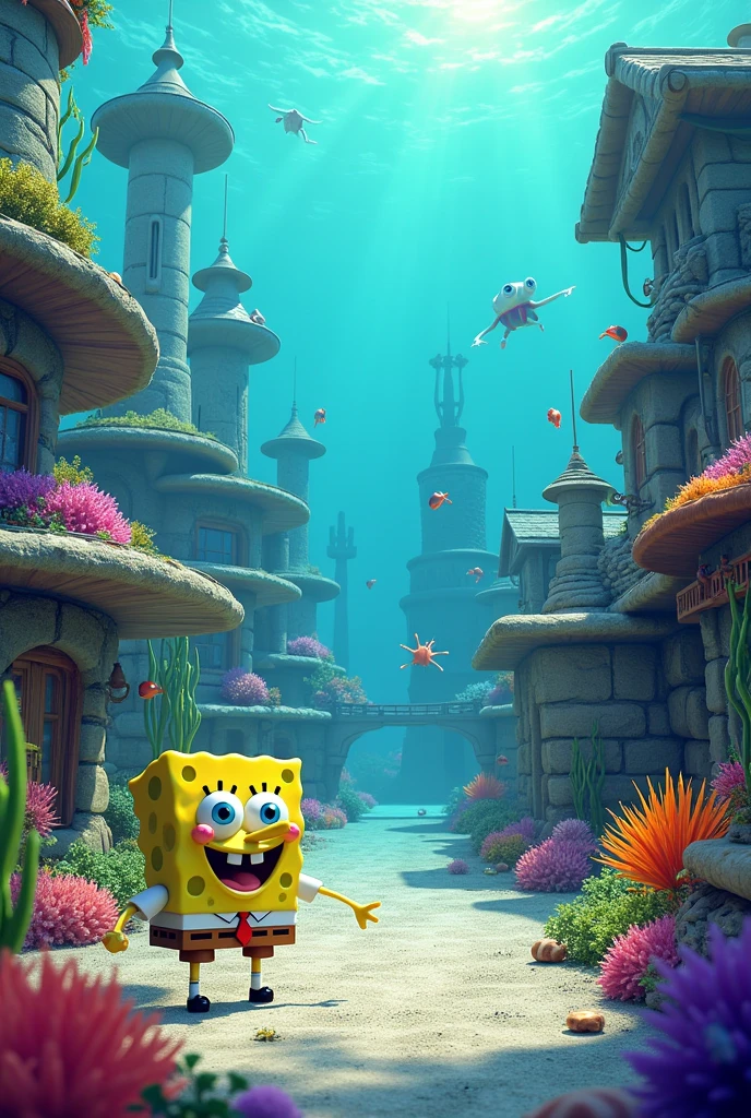 Bikini bottom in real life