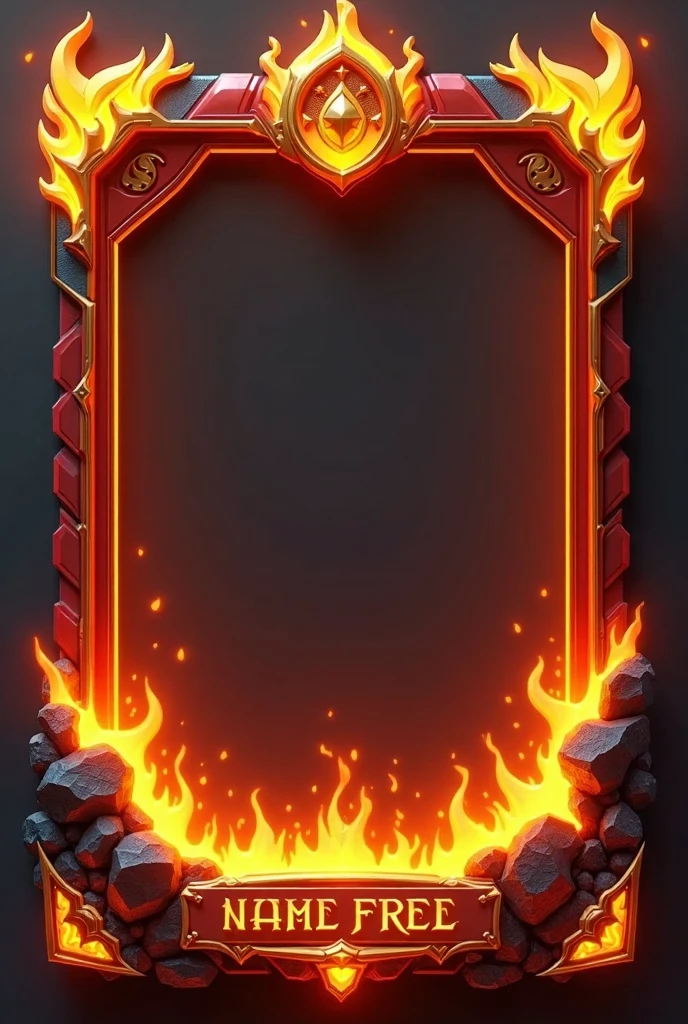 Create a 3D stylized card frame for a water-themed character with a sleek, fluid structure that complements the character's aquatic design. The frame should be smooth and flowing, using deep blues, seafoam greens, and shimmering silver shades with glowing water droplet effects around the edges. Incorporate wave motifs at the top, metallic silver corners with a polished texture, and ripple-like patterns on the sides that resemble the gentle flow of water. The bottom section should feature a coral reef texture with subtle bioluminescent glow and engraved water symbols. Add a nameplate at the bottom, designed to look like a polished seashell, with the text in an elegant, water-themed font that flows with the design. Ensure the frame has transparent sections to blend with the background and fits the character perfectly without obstructing key details, leaving space for text or stats at the bottom.