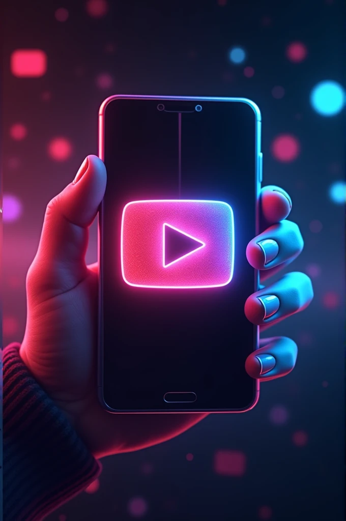 Help me create a YouTube logo related to mobile games