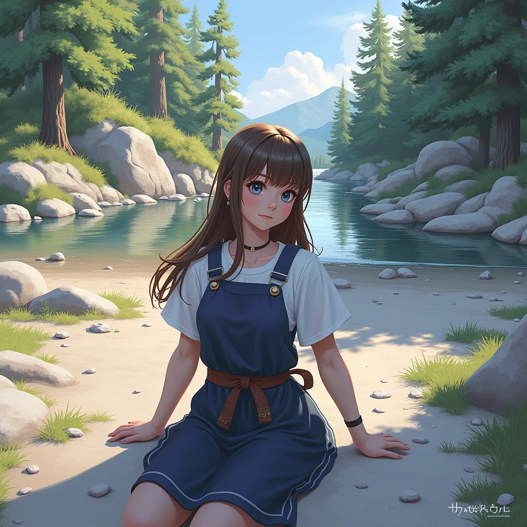Use the image to make it look like a painting