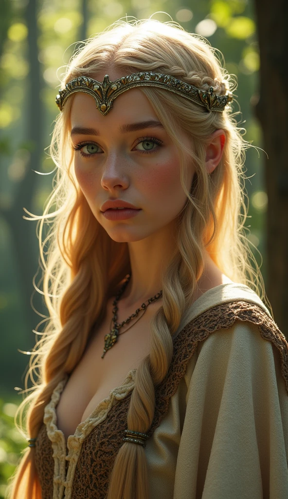A very beautiful Anglo-Saxon woman