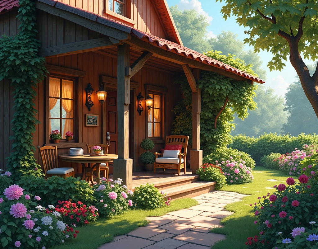 Cottage: Cozy interiors, rustic charm, quaint gardens