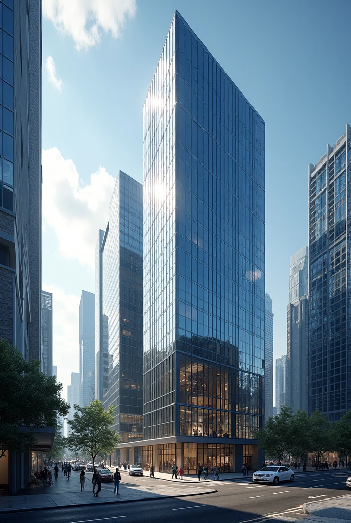 Make a profile picture about architecture or finance