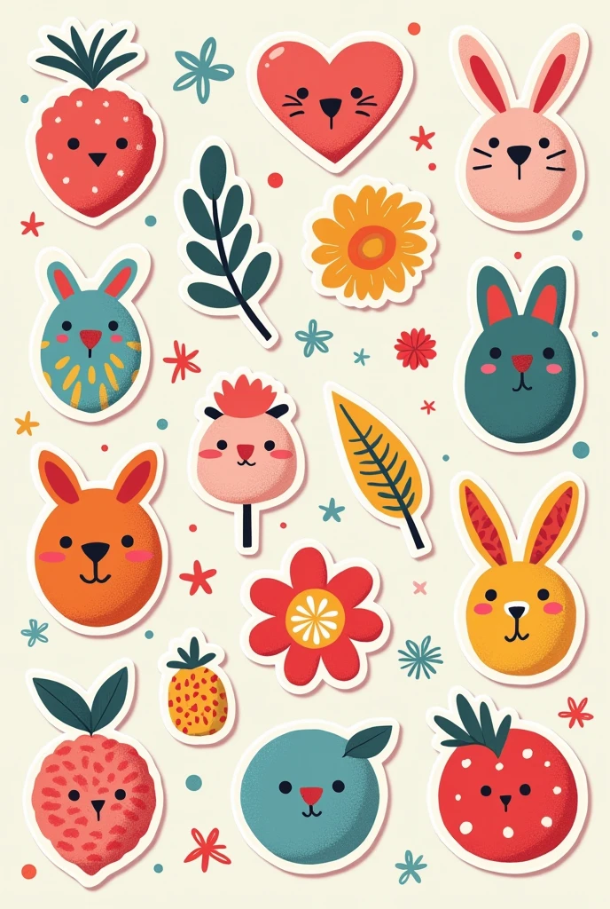 Photo sticker decorations