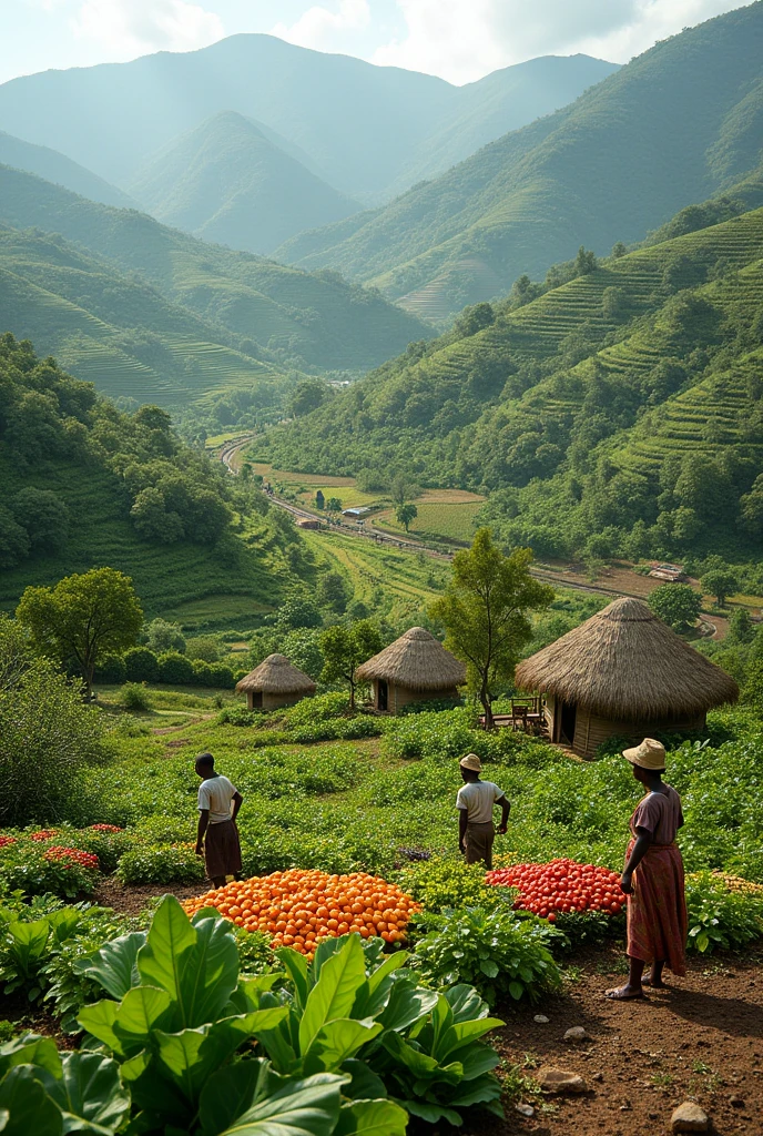 Habesha Ethiopia crops plantation