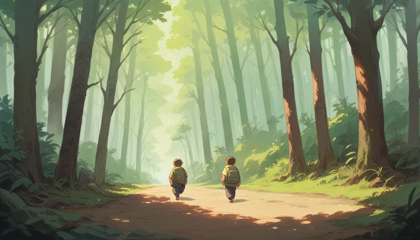 「My Neighbor Totoro」Walking in the forest