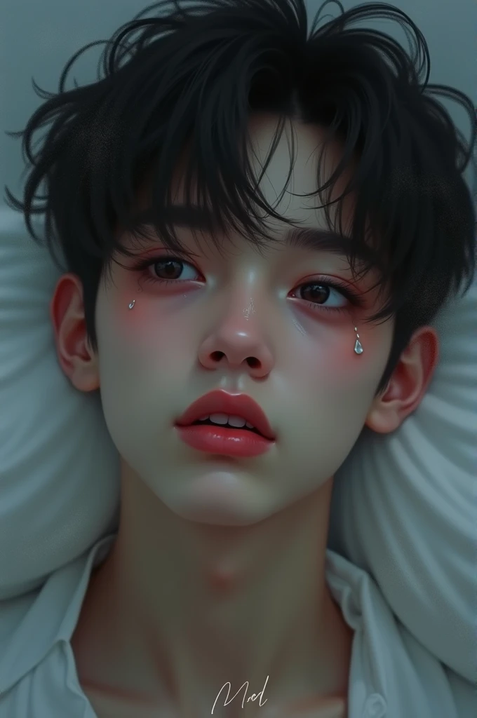 Jimin from bts crying 