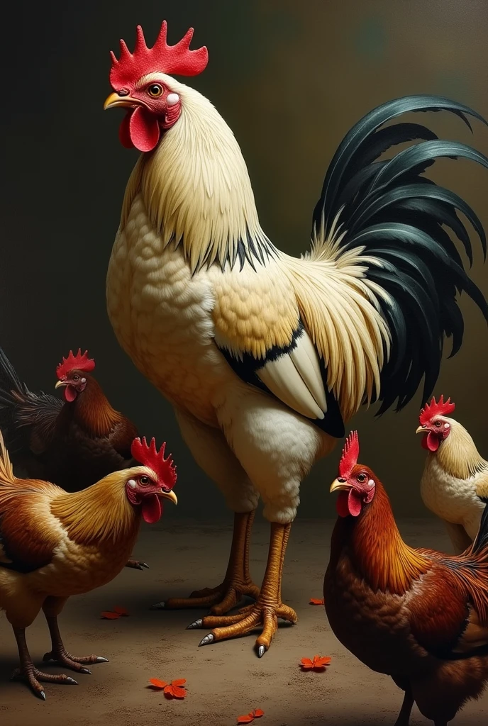 Genera many cocks and a prostitute 