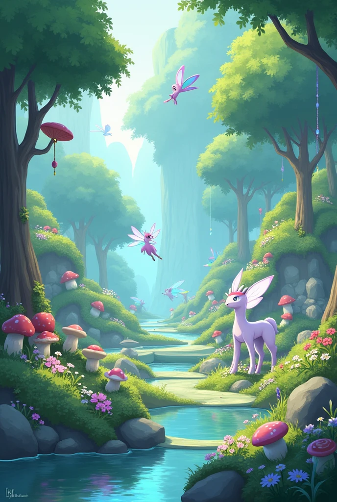 Fairy type pokemon gym 