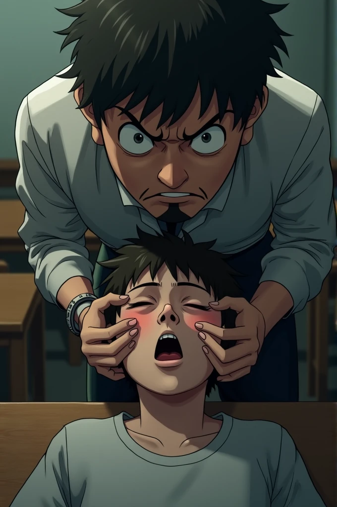 Sarri wared teachen open sleeping 13 year old boy's eyes