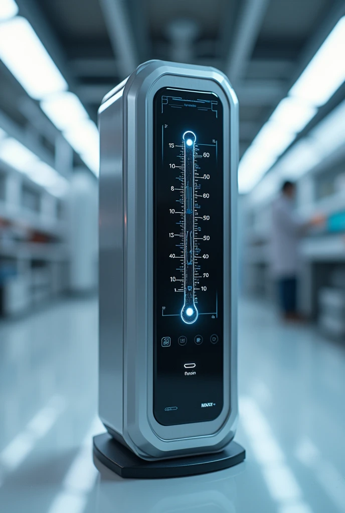 Futristic temperature testing device