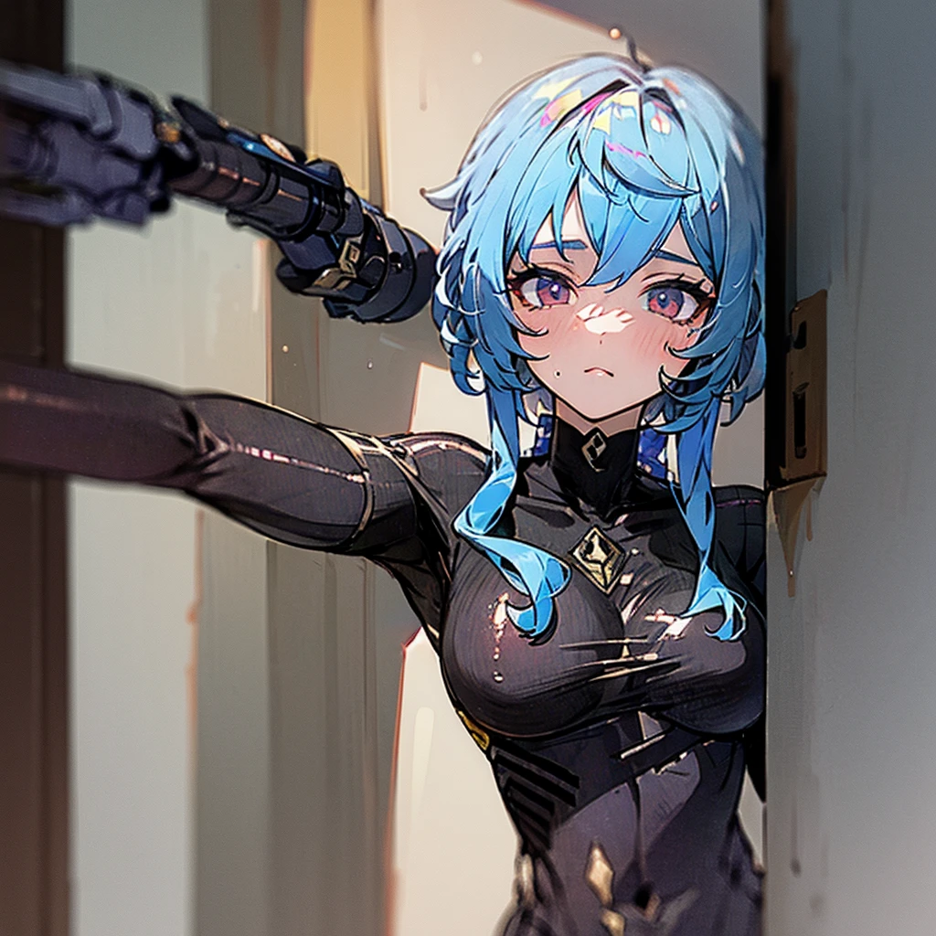 BREAK Perfect Anatomy、(High resolution:1.2)、Incredible illustrations、(Cute illustrations:1.2)、(nsfw)(cinematic angle,wideshot)
(Beautiful background())
1girl((a girl, 1.5meters, 40kg,,penis,blue hair,short bob,blue eyes,,flat chest) (16-year-old,flat chest))(afterglow,drunken eyes:1.5) (Combat uniform,robot suit, Inner Suit,garter stockings,)) ((undressing,open clothes,oversized clothes,) ( Sex preparation:1.2,rape:3.4(tentacles:4.3((cum on body, cum on breasts, cum on clothes, cum on hair, excessive cum,pojecile cum,):1.5))) captive soldier