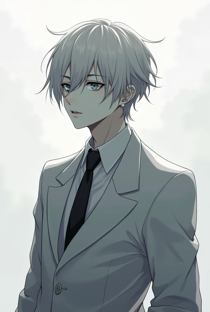 Colorless male anime