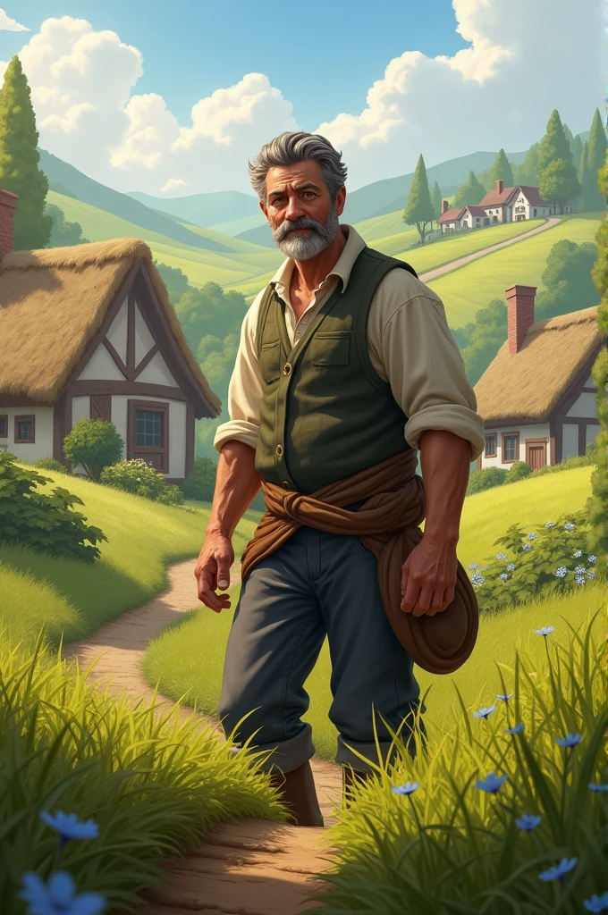 Once upon a time, in a small village, there lived a farmer.