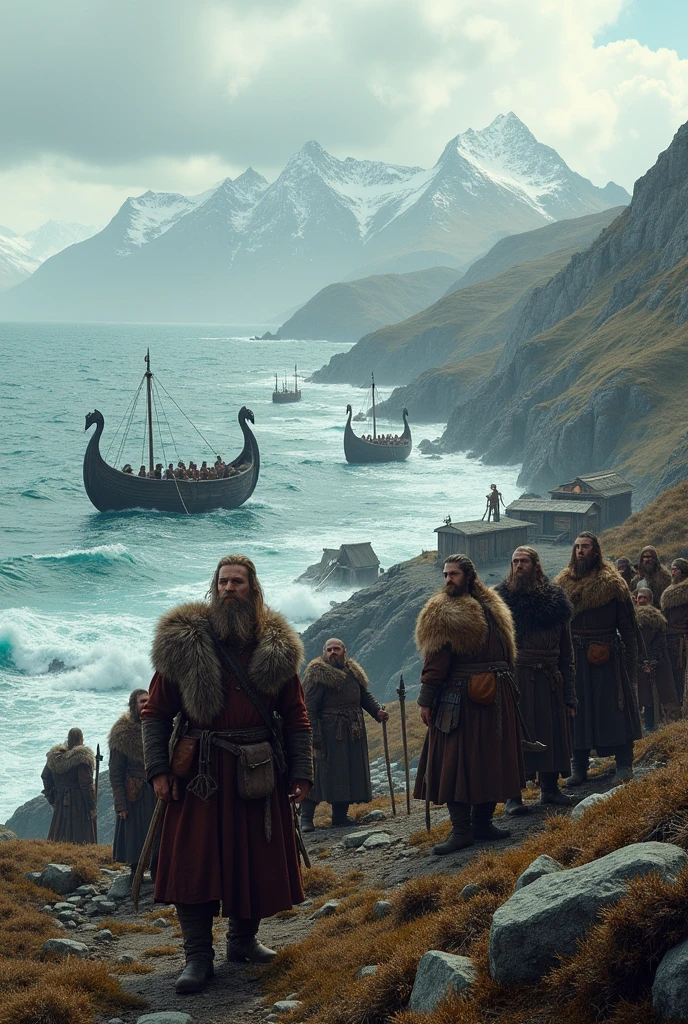 Vikings on the island of Newfoundland