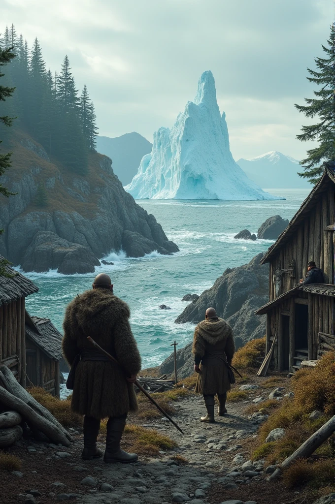 Vikings on Newfoundland Island 