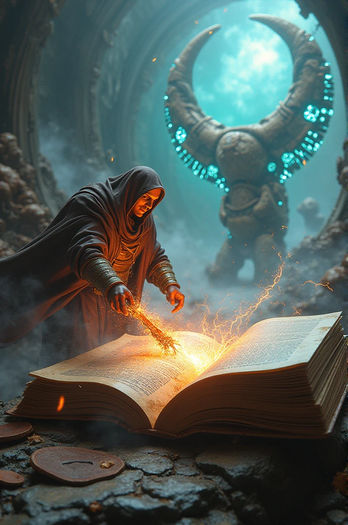 a book and a technology fighting