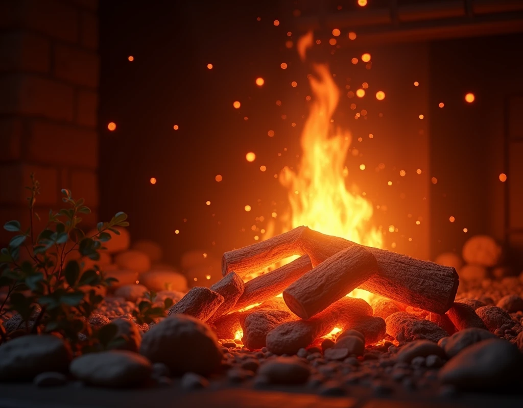 - Ember's Glow: Flickering embers, warm hues, cozy ambiance, nostalgic memories