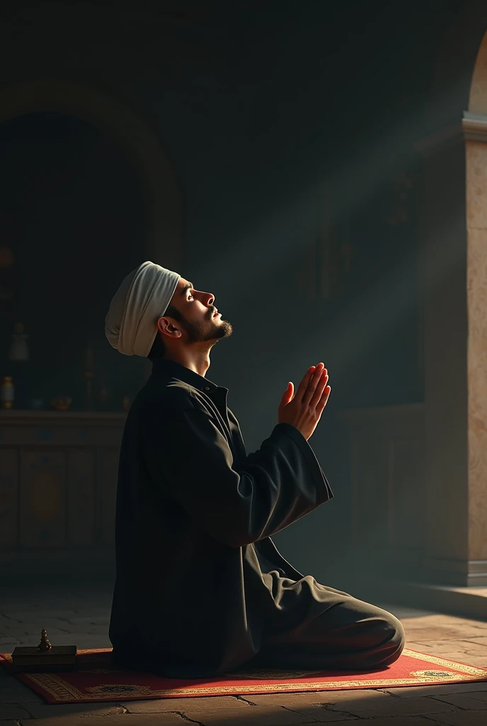 Praying salah