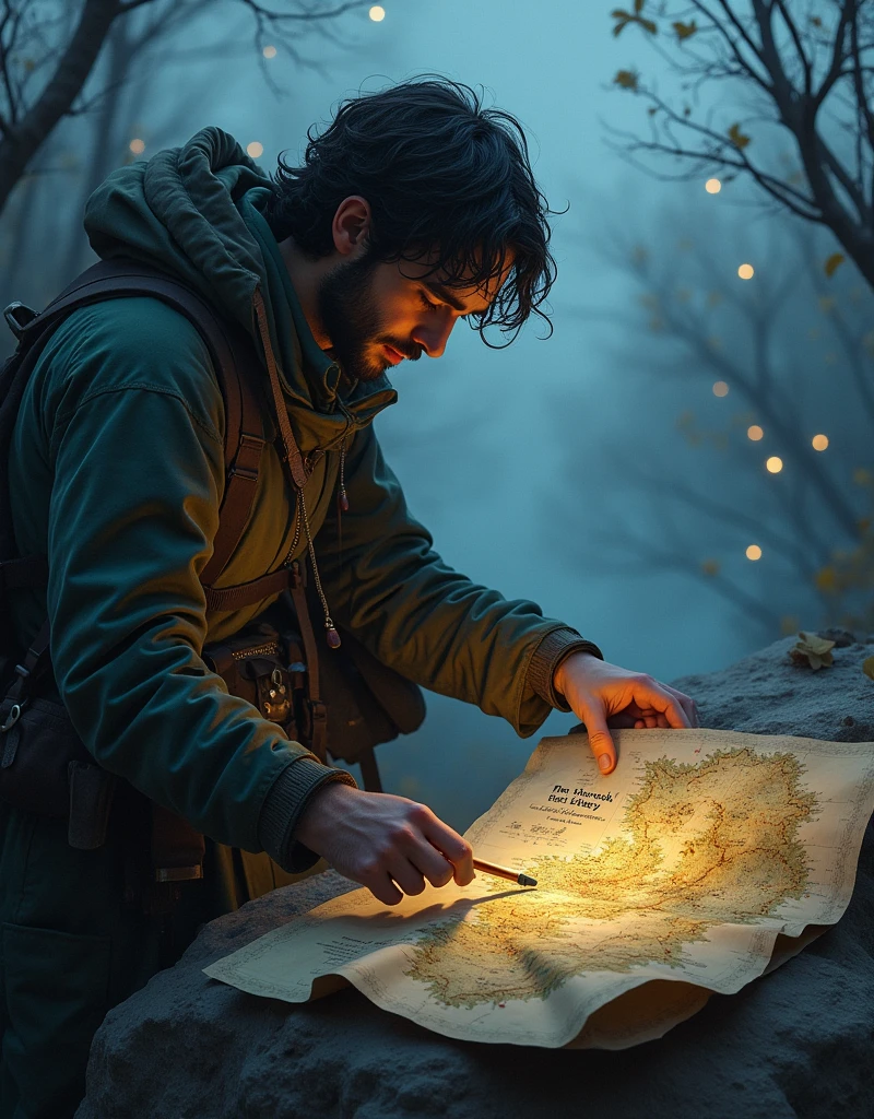 Back in Twilight, They understood that the true power of the Threshold was not a treasure, but the acceptance of one&#39;s own nature. Eloy completed his map leaving the unknown region blank., with the inscription: "The Threshold is the key", remembering that some mysteries must be explored, unresolved.