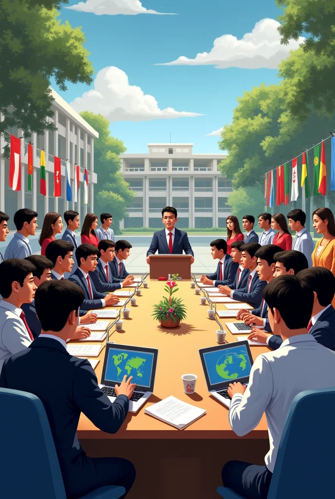 Cantonment public school and College,Rangpur Model united nations club