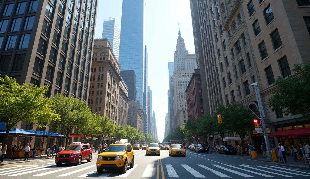 ((((masterpiece,best quality,ultra-realistic)))),ultra-detailed,photography, pov, in a main streets of big city