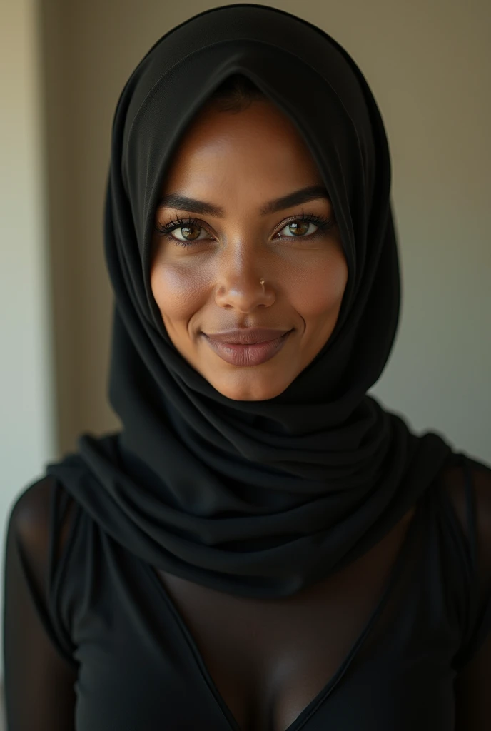 hijab woman big tits face like a mother with sexy body