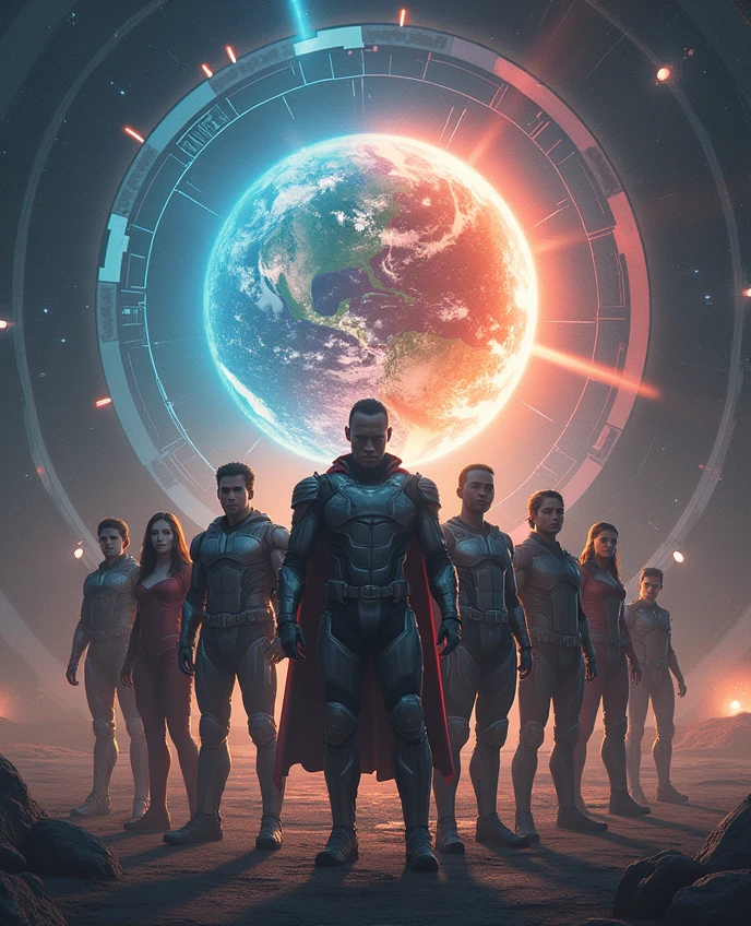 A team of extraordinary heroes assembled to save the world from intergalactic threats.