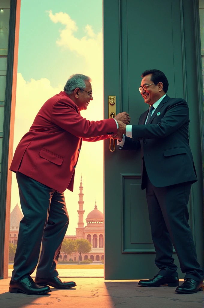 Nepali prime Minister prachanda lock the biggest TikTok door and prime minister kp oli onlock the TikTok door