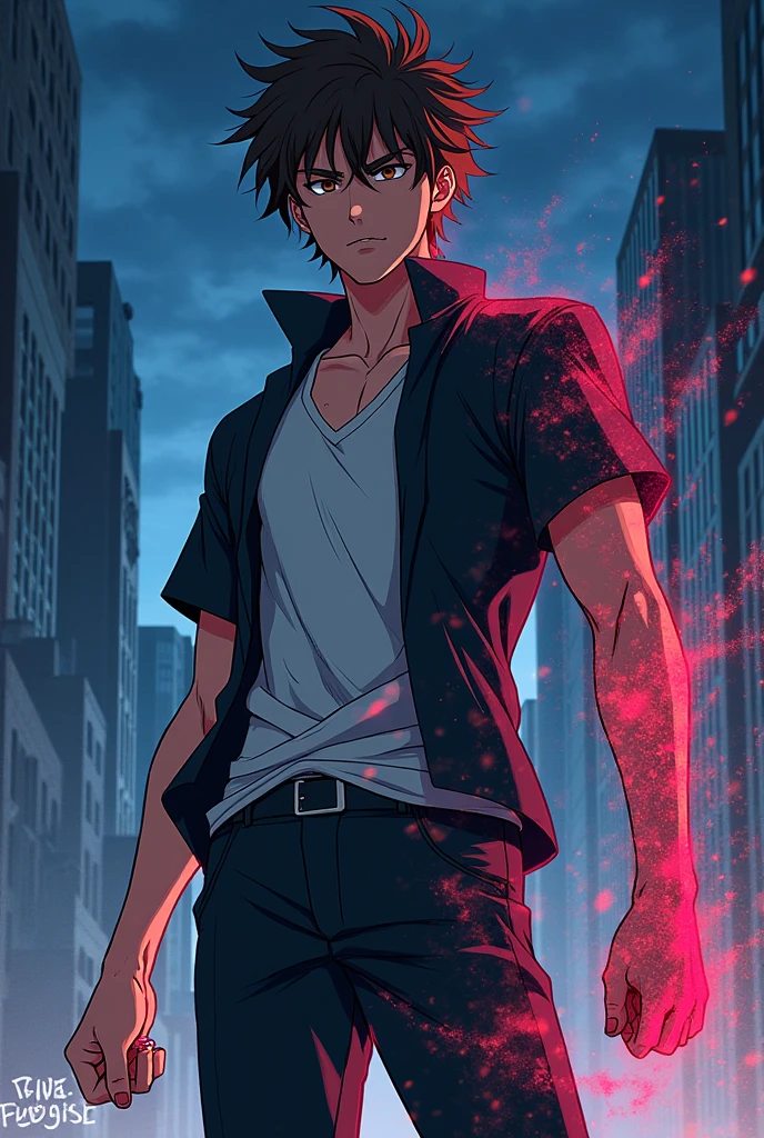  yuji itadori from jujutsu kaisen anime