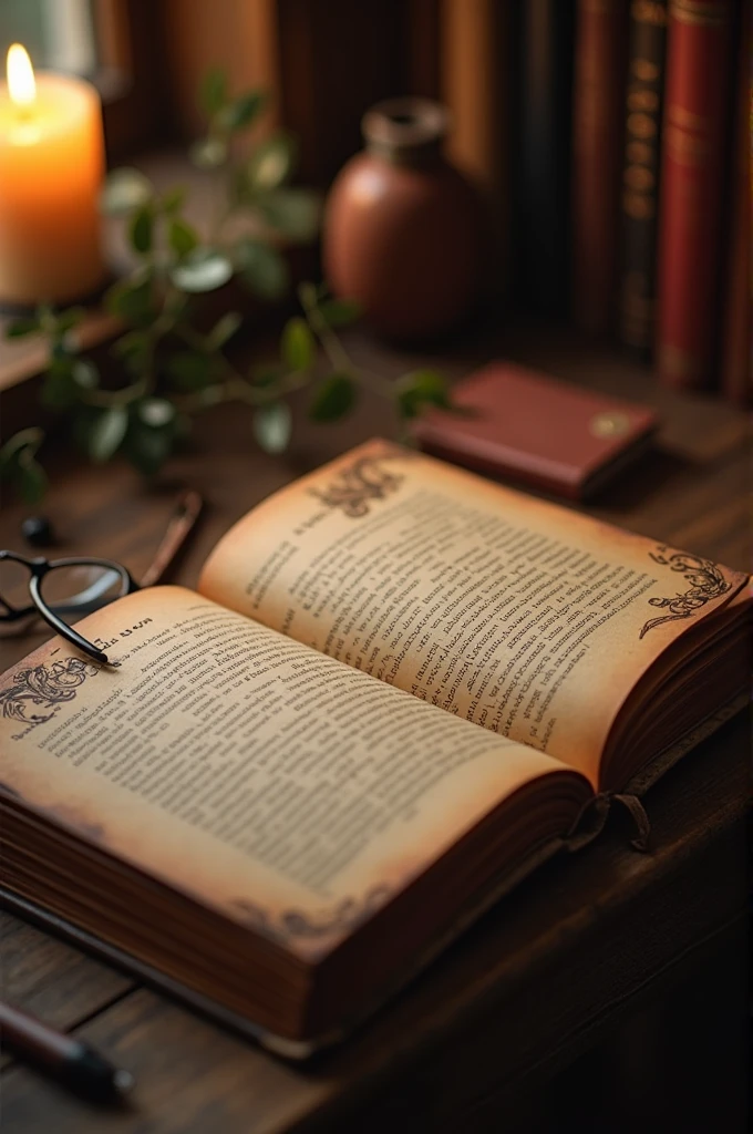 An image of a book with love related advice in it