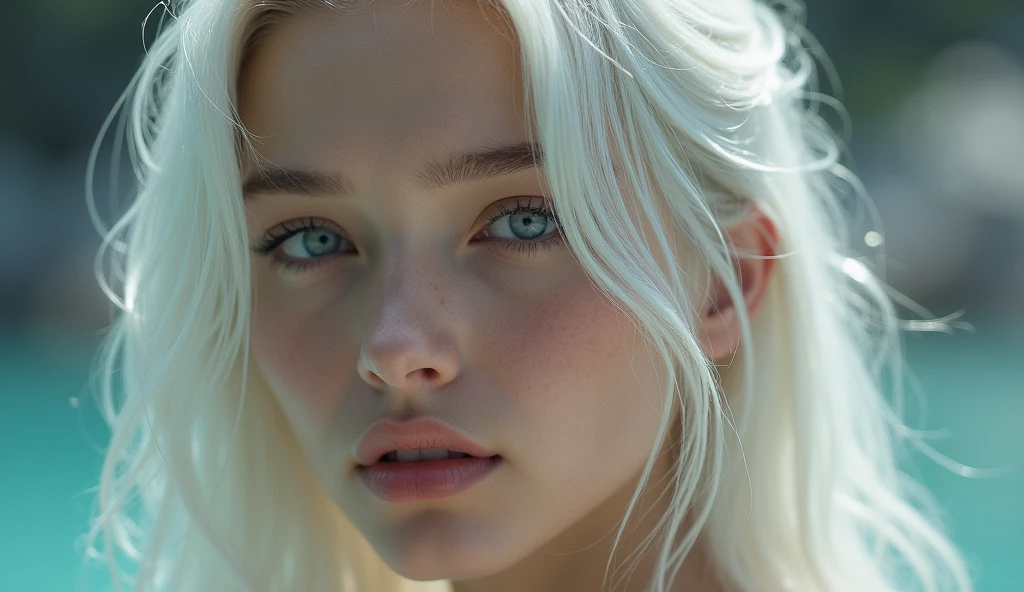 (photorealism:1.2), beautiful woman, white long hair, ((4K works))、masterpiece、(top-quality)、((high-level image quality))、((one beautiful women))、Slim body、(Detailed beautiful eyes)、((Face of young Scarlett Johansson))、((length hair))、((bright silver hair))、((Smaller face))、((Neutral face))、((Light blue eyes))、((Korean Women))、((16year old))、((Wild Lady))、((Glaring at him with a savage look))、((Shot in group))、((Fallen Angel))、((Fallen Angel Woman))、Photos of fallen angels、((Relativistic photos))、Photographed so that the entire body can be seen
INFO