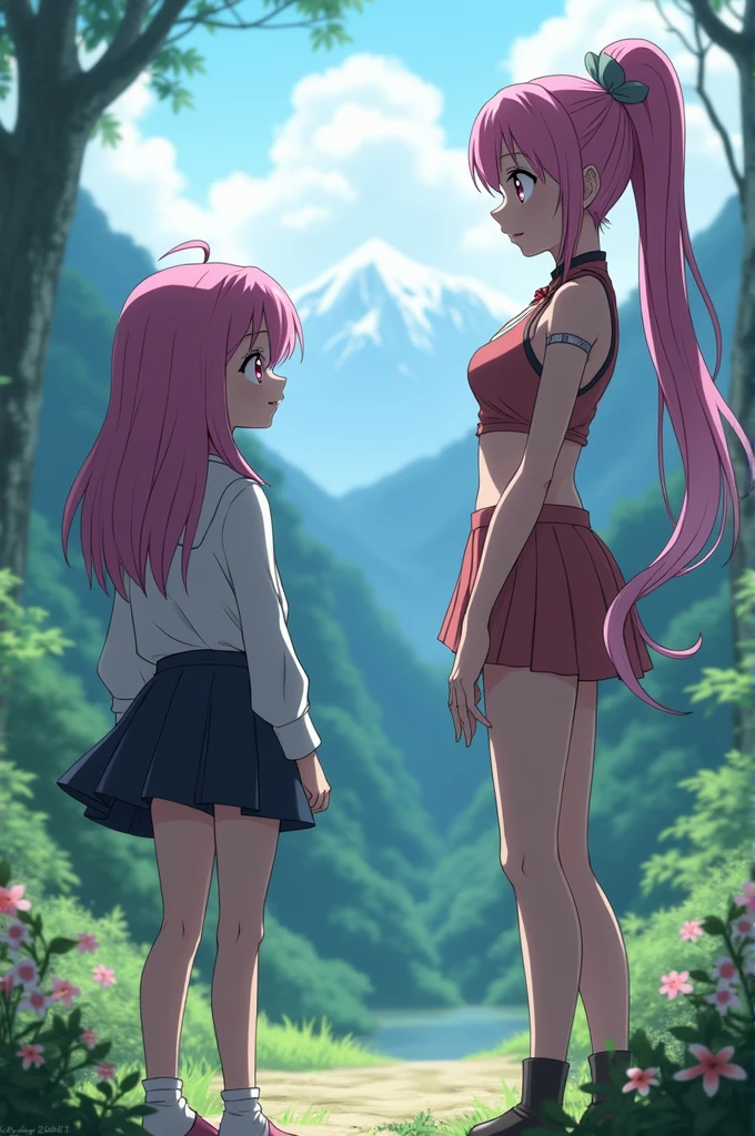 Mitsuri kanroji watching the boss