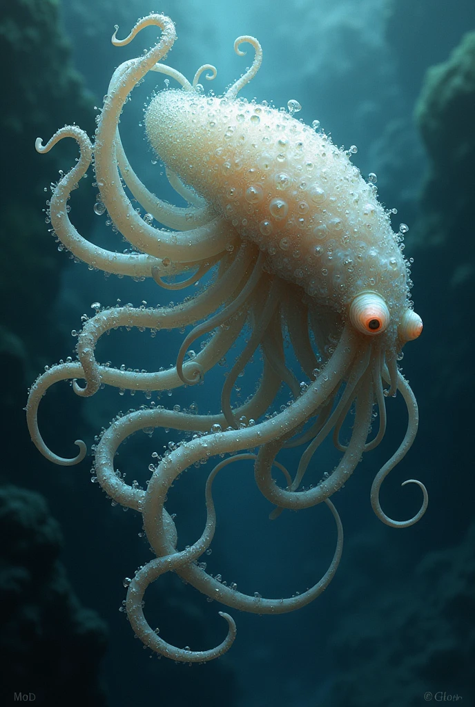 squid mollusk tentacles