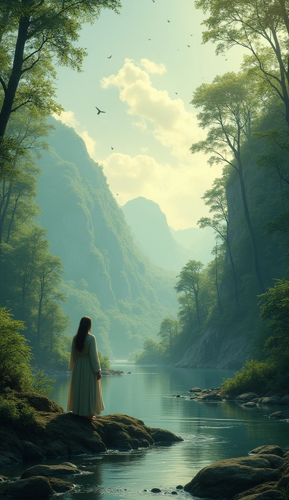 "Envision a life of solitude, surrounded by nature, where time is your own.