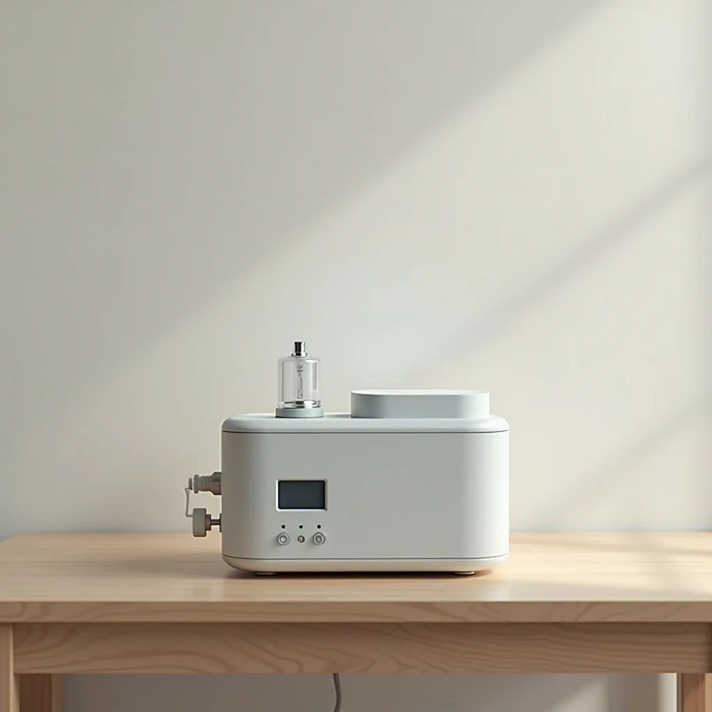 Oxygen Machine Portable,on a table