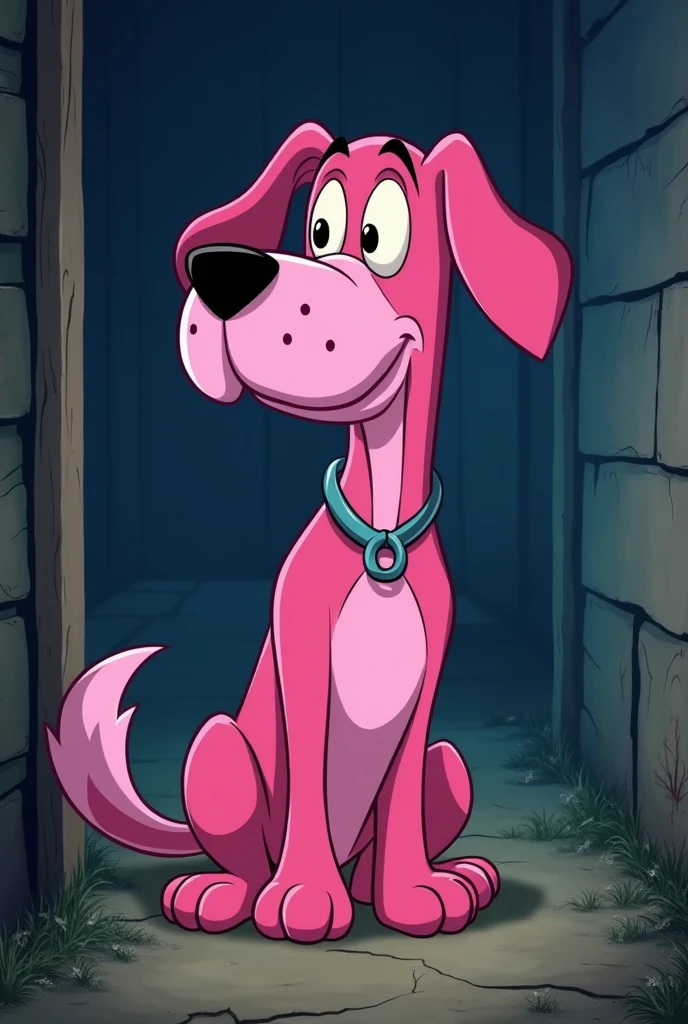 Source: Fandom
courage é um cão rosa tímido que vive com seus donos idosos, Muriel and Eustacio Bagge, in the middle of nowhere. Despite your fear, courage se vê constantemente enfrentando inimigos sobrenaturais e muitas vezes aterrorizantes para proteger seus donos.
Quando courage foi criado?
courage é o protagonista da série animada "courage, The Cowardly Dog", que foi ao ar no Cartoon Network de 1999 a 2002. The series was created by John R.. Dilworth.
Quem deu voz ao personagem courage?
Marty Grabstein deu voz ao personagem courage na série.