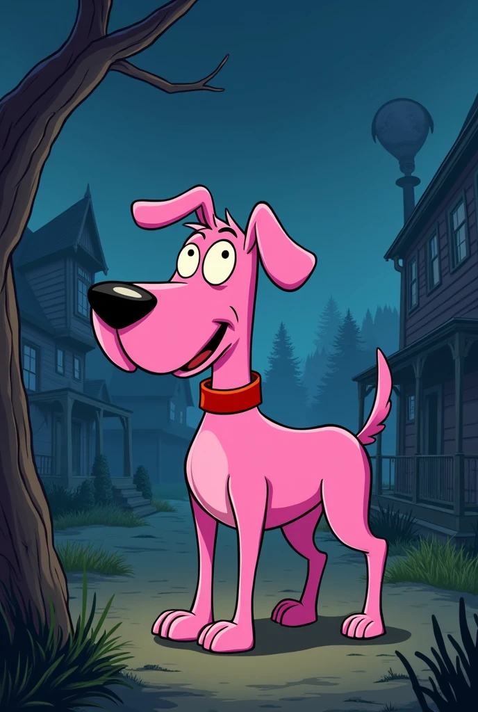 Source: Fandom
courage é um cão rosa tímido que vive com seus donos idosos, Muriel and Eustacio Bagge, in the middle of nowhere. Despite your fear, courage se vê constantemente enfrentando inimigos sobrenaturais e muitas vezes aterrorizantes para proteger seus donos.
Quando courage foi criado?
courage é o protagonista da série animada "courage, The Cowardly Dog", que foi ao ar no Cartoon Network de 1999 a 2002. The series was created by John R.. Dilworth.
Quem deu voz ao personagem courage?
Marty Grabstein deu voz ao personagem courage na série.