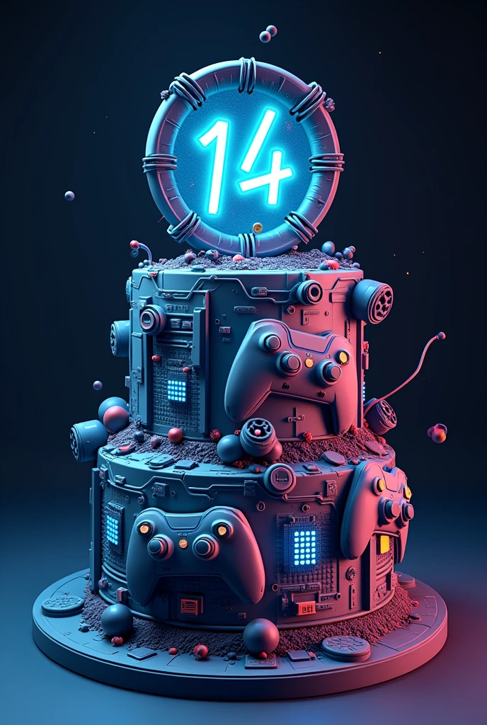 14th birthday cake for boys