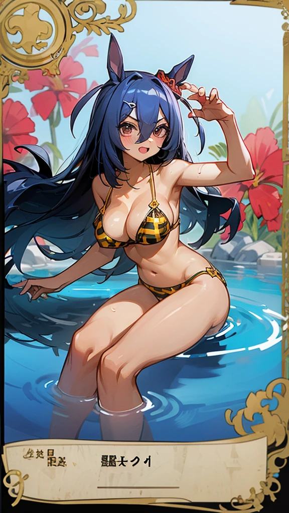 ((masterpiece))、(((Highest quality)))、hot spring、Swimwear、Erect nipples